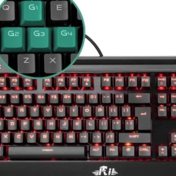 Mechanical Gaming Keyboard, blue switches - Picture 1 of 3